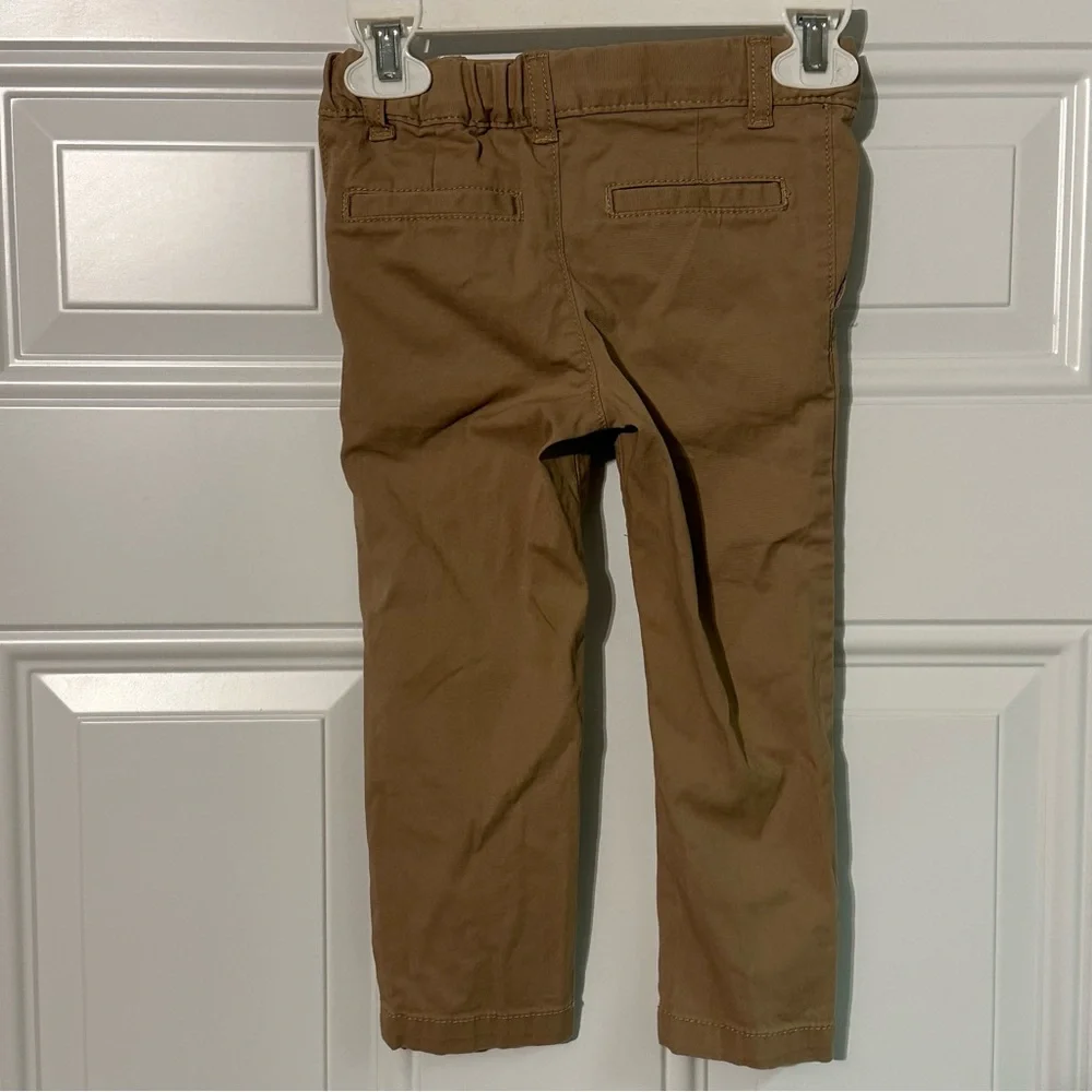 Carters Boys Brown Pants Size 3T Adjustable Waist